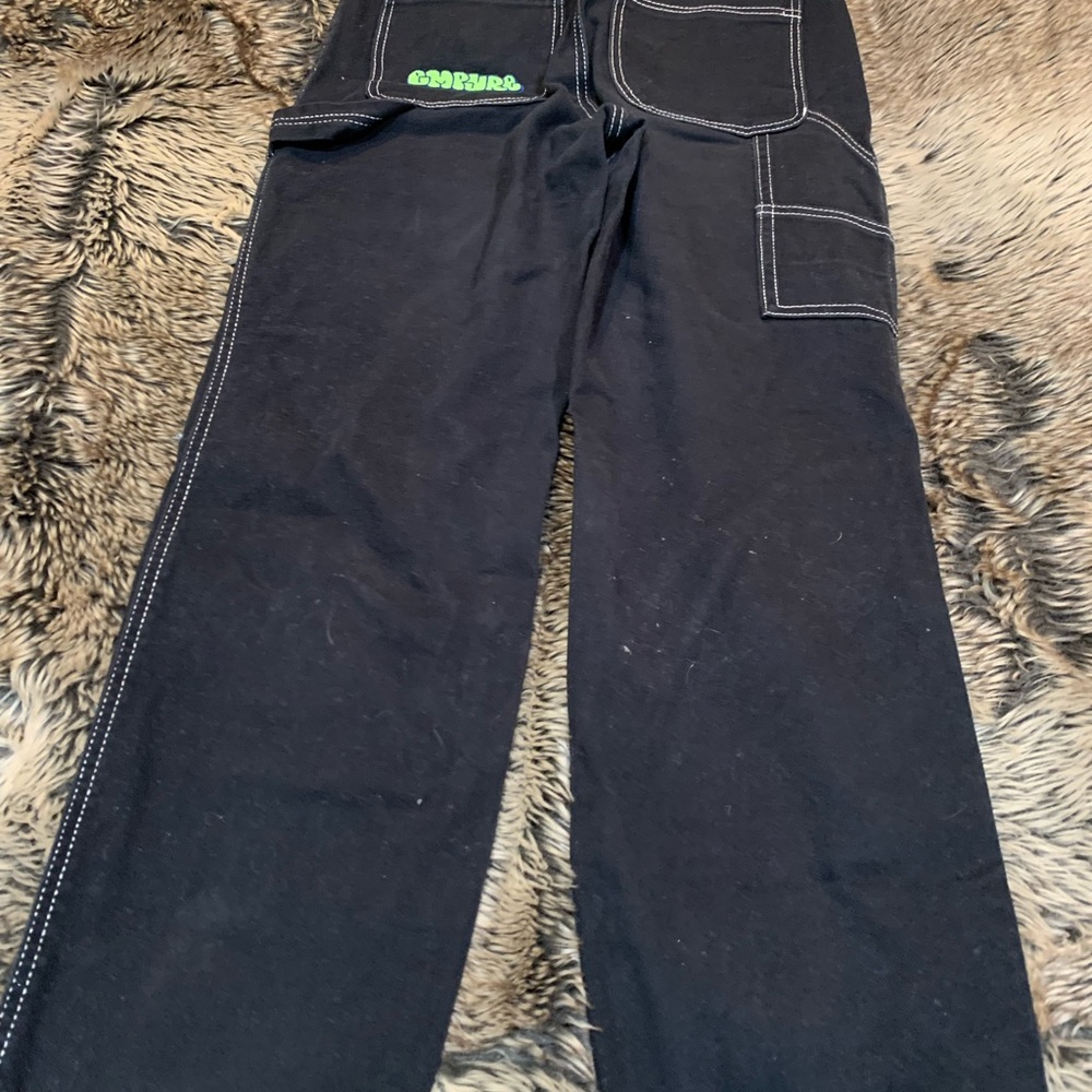 Empyre Tori Black Carpenter Skate Pants Size 2 - Picture 5 of 15